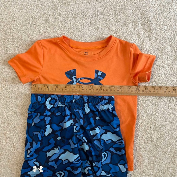 Nike & Under Armour 2 Pack Toddler Boys 24M Activewear Set Jacket Shirt Shorts - Picture 12 of 16